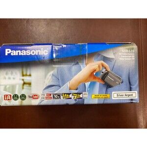 Panasonic SDR-S15 Handheld High Definition YouTube Camcorder With Charger -BOXED